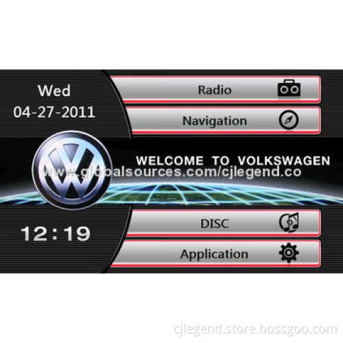 7-inch Universal In-dash Car DVD Player for VW, with GPS, Full Functions and Competitive Price